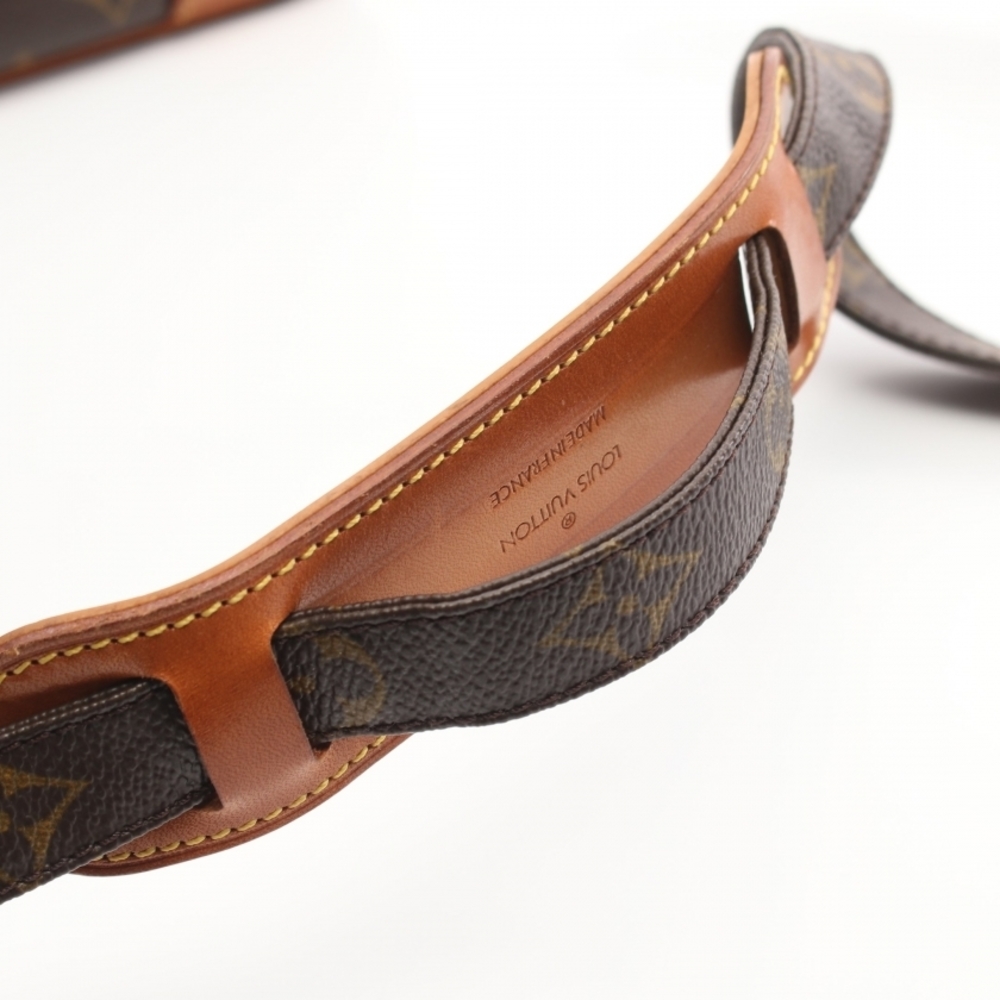 Louis Vuitton Monogram Shoulder Bag Leather Brown - Picture 7 of 7